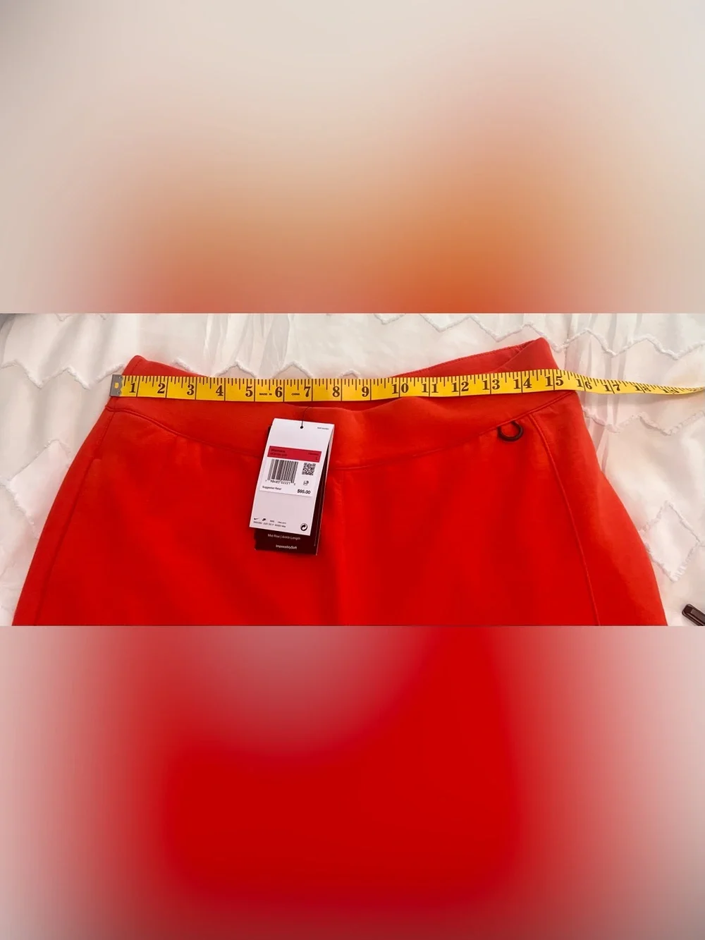Nike Red High-Rise Track Joggers